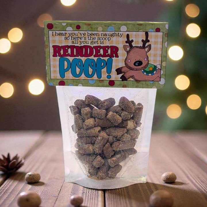 Reindeer Poop! (Chocolate Nibbles) (V) for wholesale by The Sweetie People