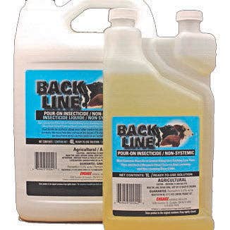 BackLine Pour On Permethrin For control of biting lice, sucking lice 4L pour la vente par RodenticideCanada.com