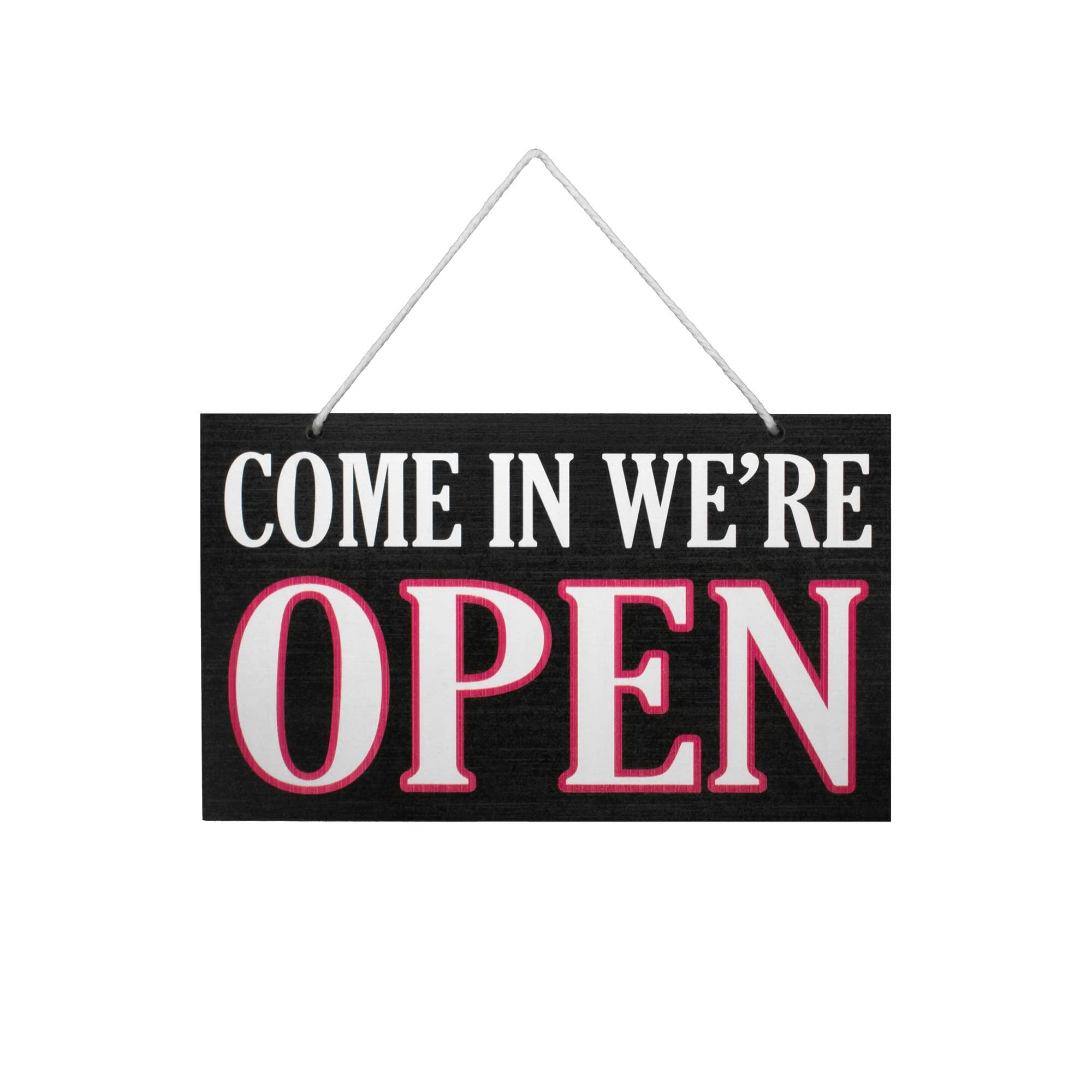 JennyGems - Wholesale Sign - Come In We're Open Sorry We're Closed™ Wooden Sign5