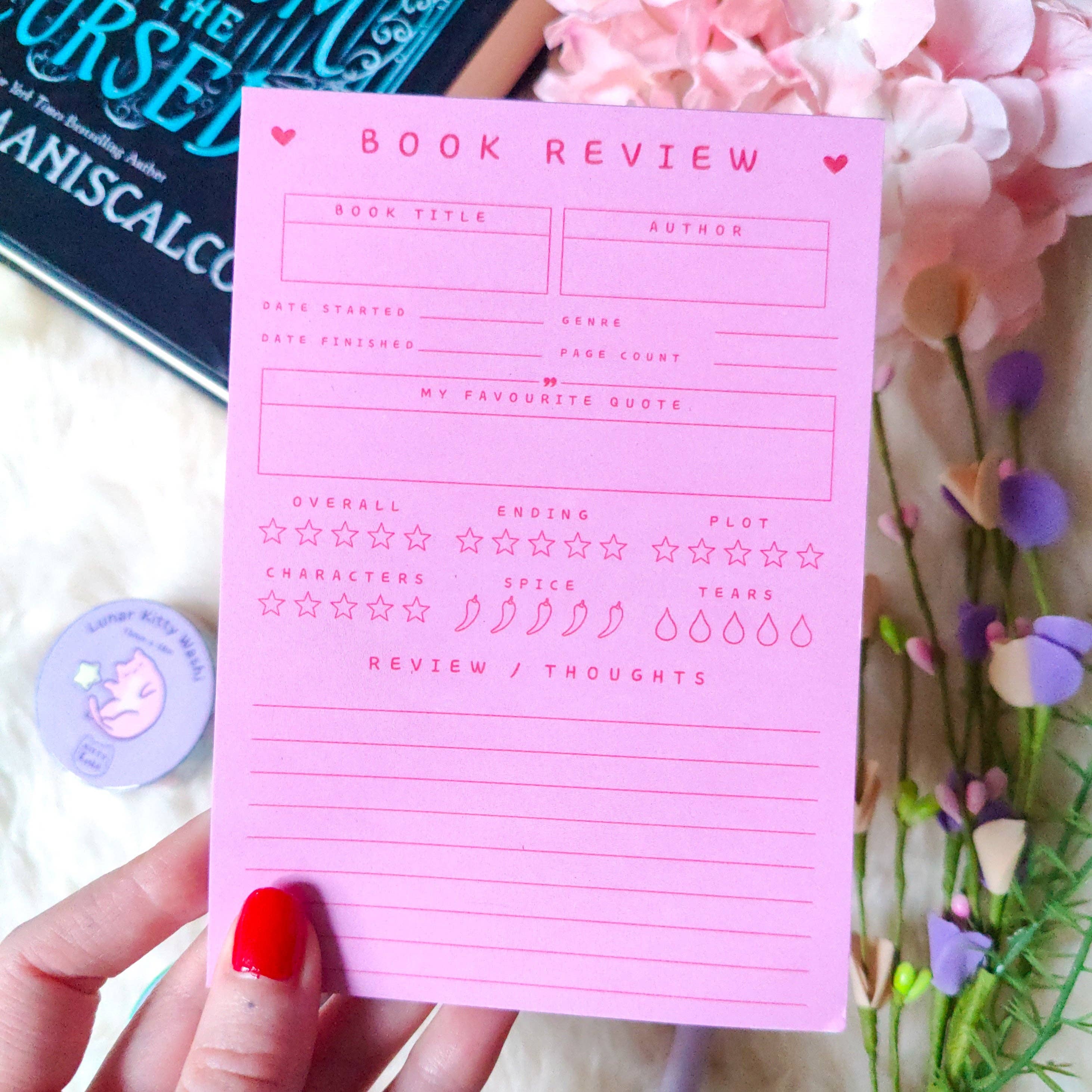 Kitty and Meg - Vente Blocs-notes - Bloc-notes de critique de livre A62