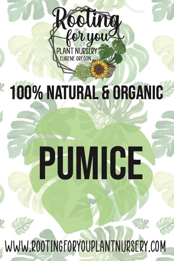 Rooting For You Plant Nursery - Vendita all'ingrosso Terriccio per piante/vasi - Ammendante di Suolo in Pomice Sacchetti Richiudibili Organico2