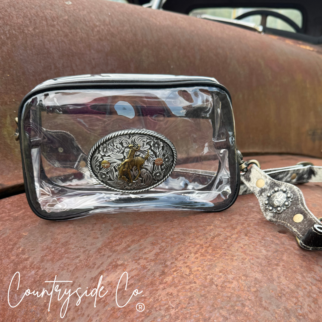 Countryside Co. – bolsa tiracolo - Mulher por atacado – Festival Céu Limpo ao Meio-Dia, NFR. Saco de Estádio0