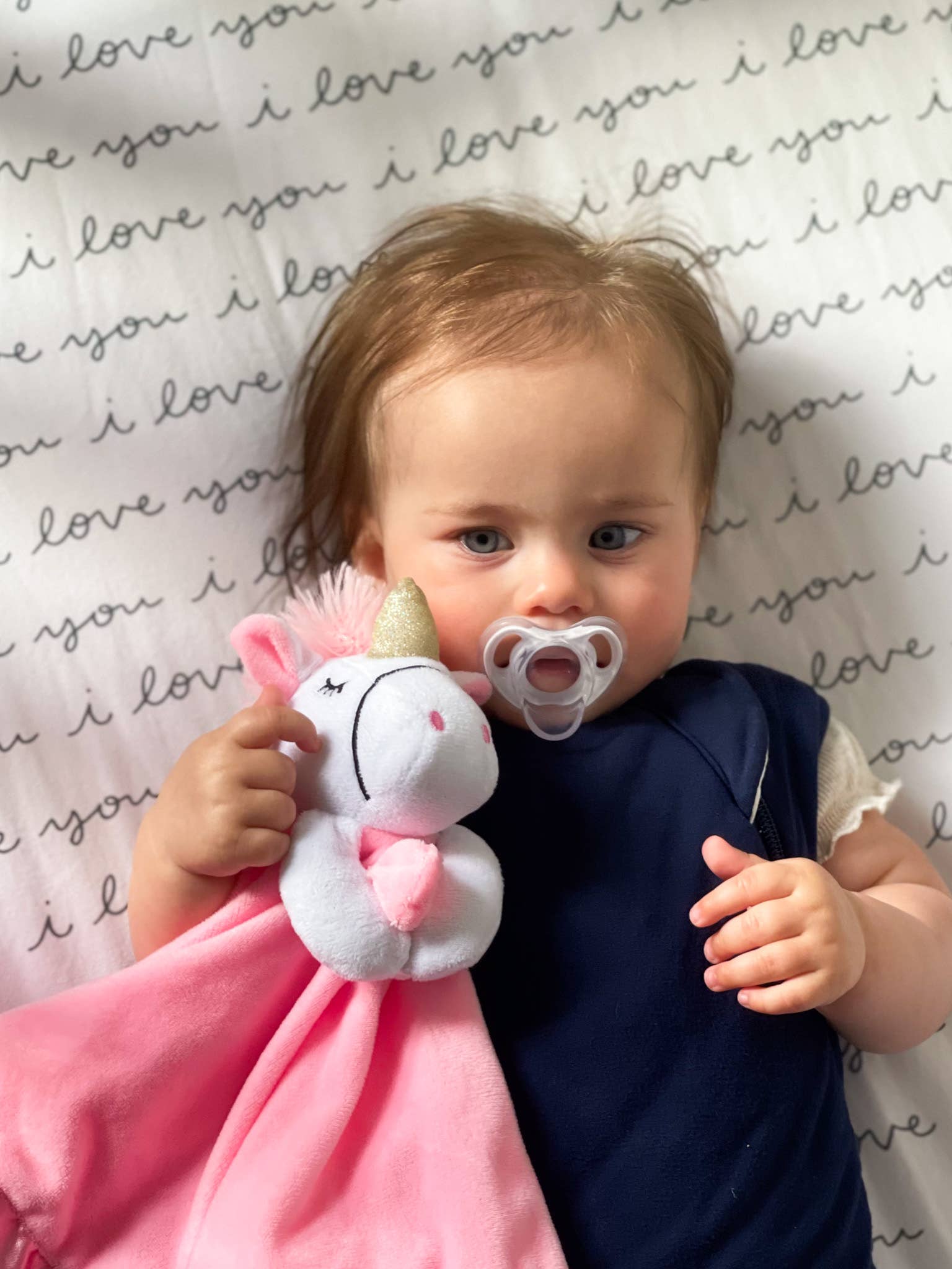 Yikes Twins - Wholesale Security/Cuddle Blanket - Baby - Unicorn Lovey security blanket for travel and bedtime2