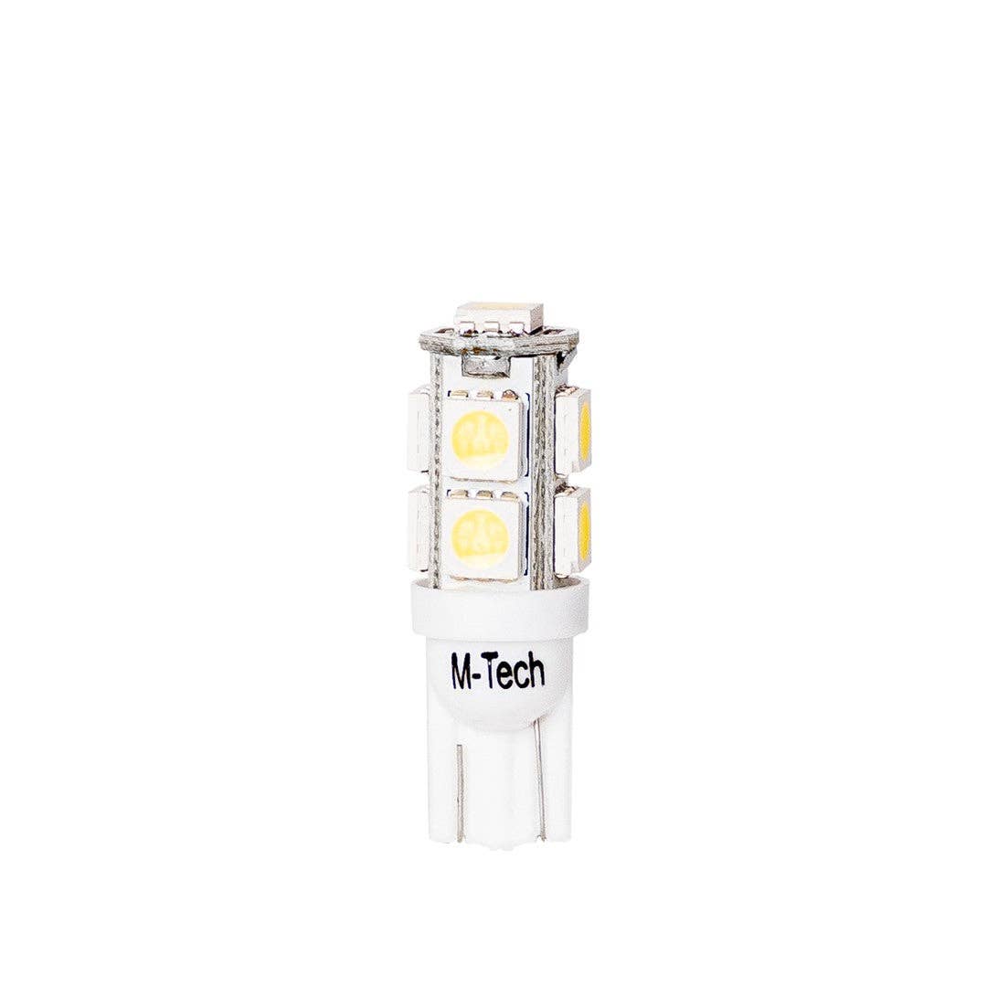 S&U FairTrade UG - Wholesale Light Bulb/Puck - Blister 2x Diode LED L058 - W5W 9xSMD5050 White 12V1