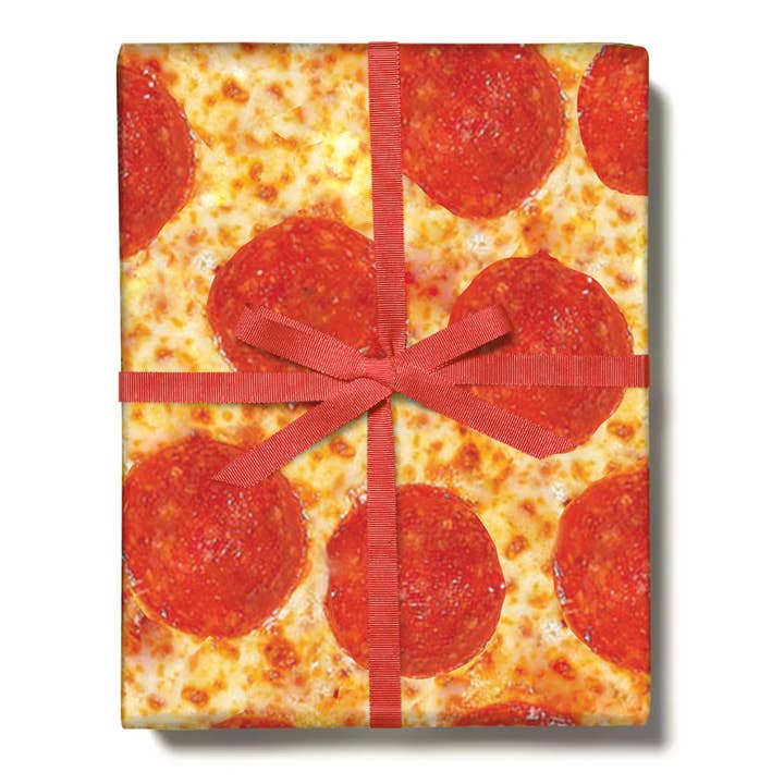 Emballage cadeau PIZZA Food pour lui et elle pour la vente par Central 23 Cards