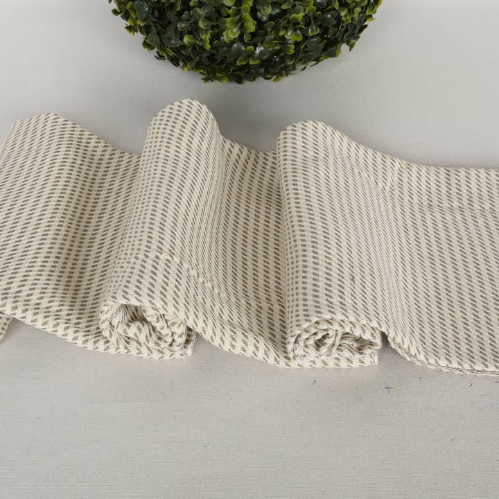 Organic Turkish Towels - Wholesale Tea Towel - Personalized Hand Towel, Polka Dot Tea Towel8