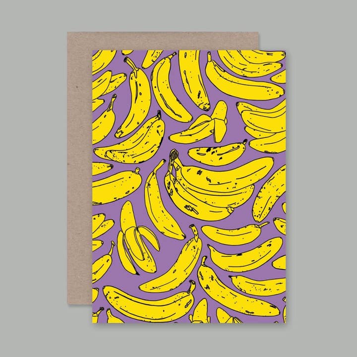 AHD Paper Co - Wholesale Everyday greeting card - B-A-N-A-N-A-S card0