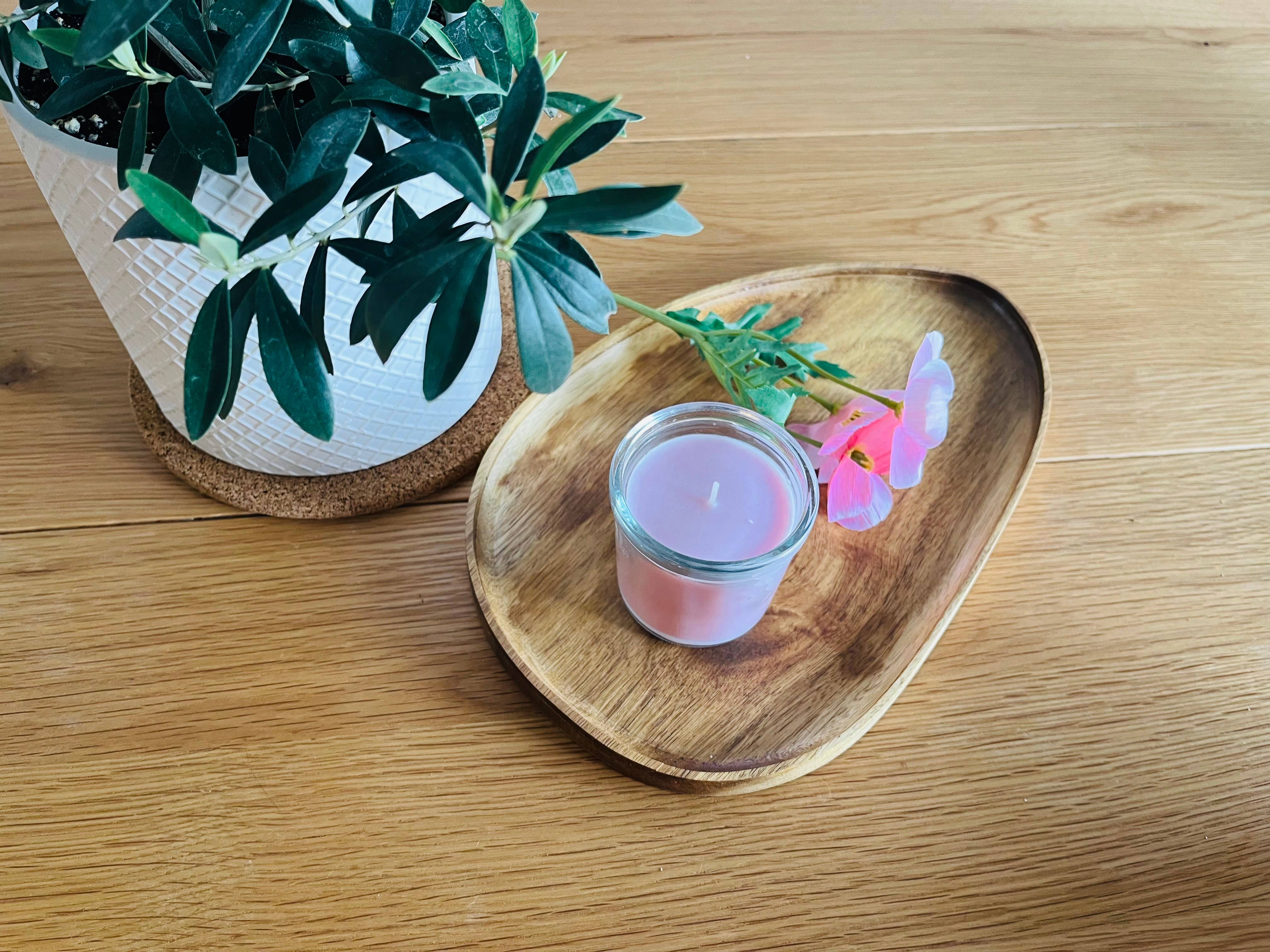 Coucou Bamboo - Wholesale Decorative Tray - Wooden Serving Tray - Handmade - Oval Tray2