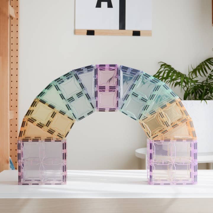 102 Pieces Light Colors Pastel Set Magnetic Tiles | MAGBLOX® and other Purchase Wholesale magnetic tiles. Free Returns & Net 60 Terms on Faire trending on Faire.