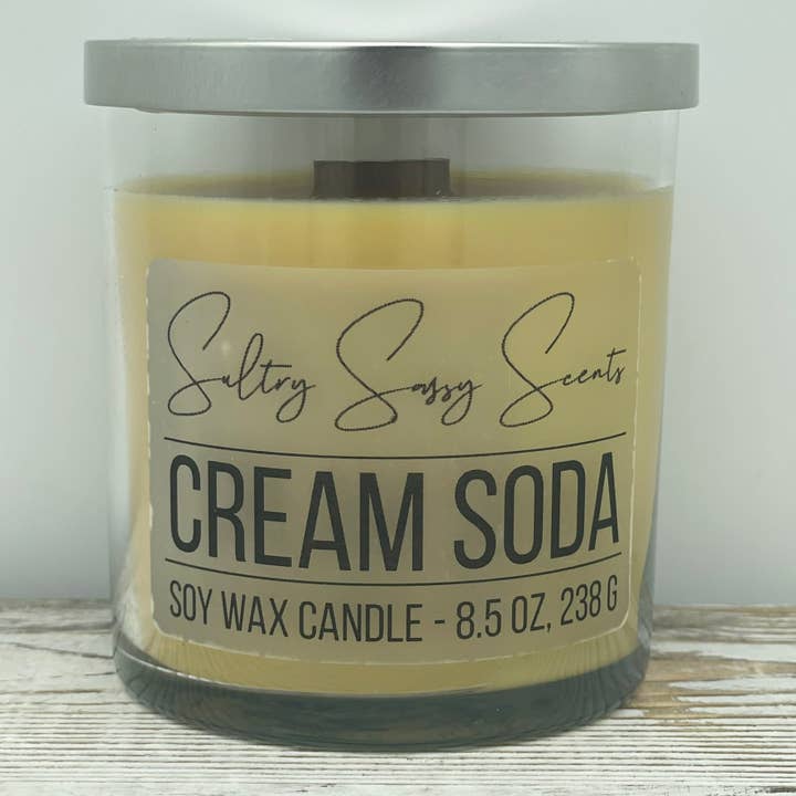 Cream Soda - Soy Wax Candle for wholesale by Sultry Sassy Scents