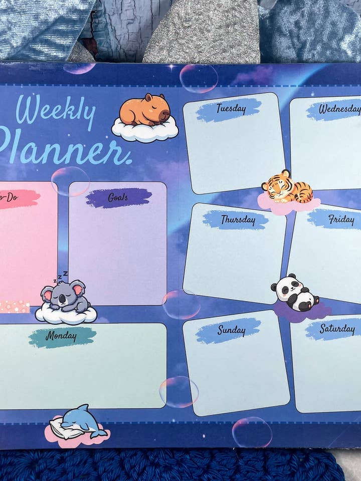 Twilight Dreams Large Planner Notepad 8.5" x 11" for wholesale by Autumnmist Boutique