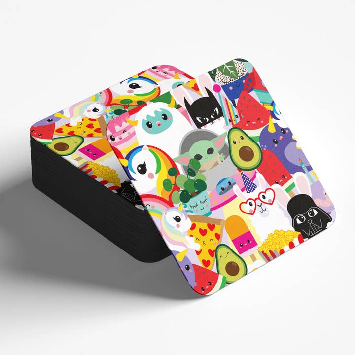 Studio Inktvis - Wholesale Coasters - Coaster Studio Inktvis cute kawaii Characters