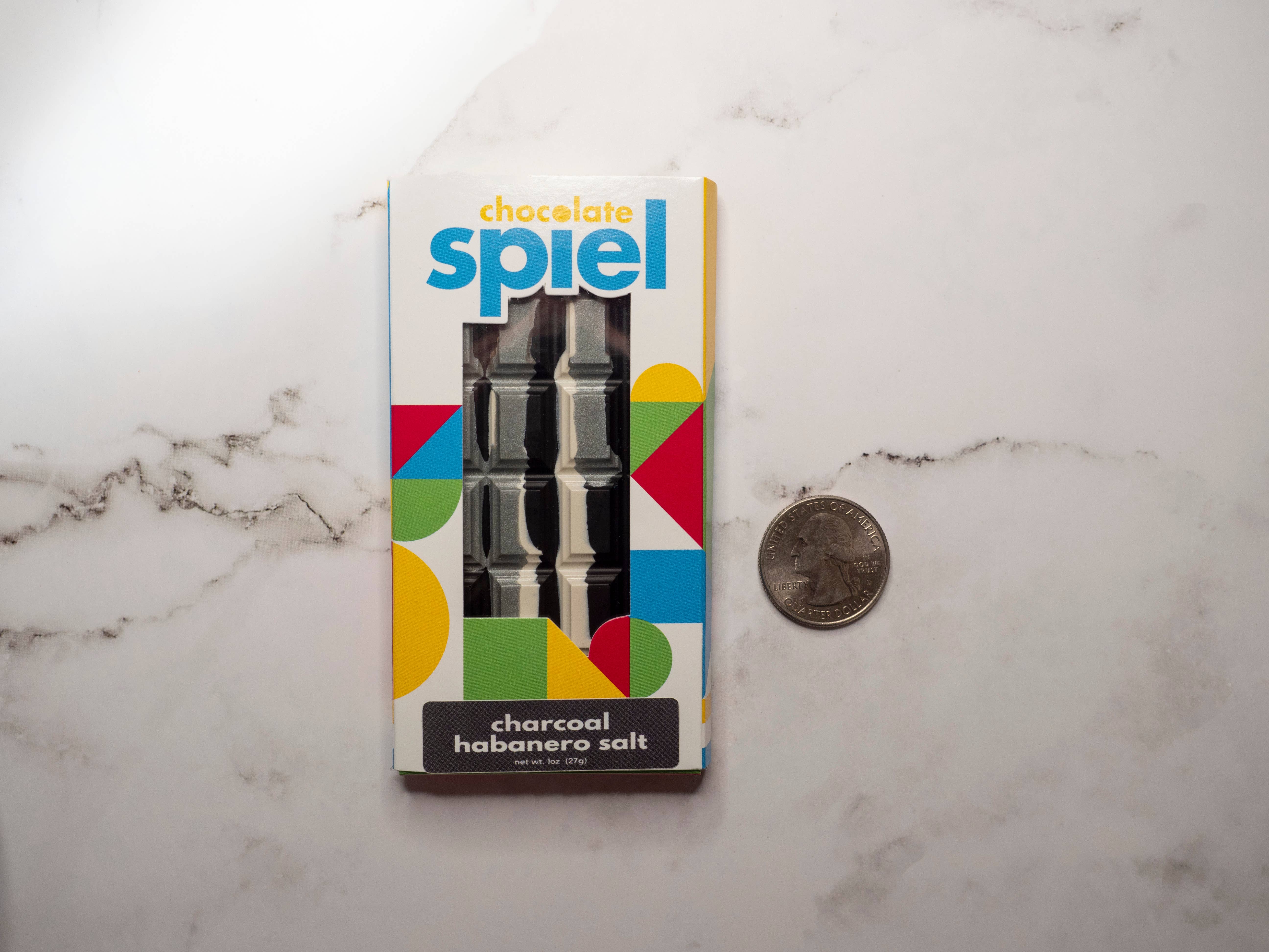ChocolateSpiel - Wholesale Chocolate Bar - Charcoal habanero salt chocolate bar | 70% dark chocolate2