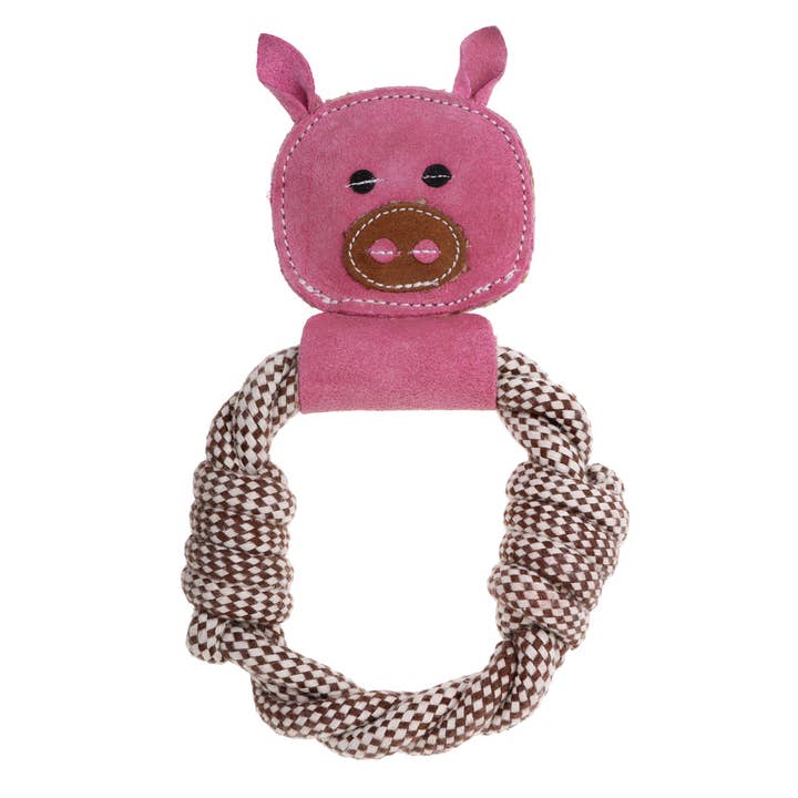 Country Tails Pig Rope Ring for wholesale by Outback Tails
