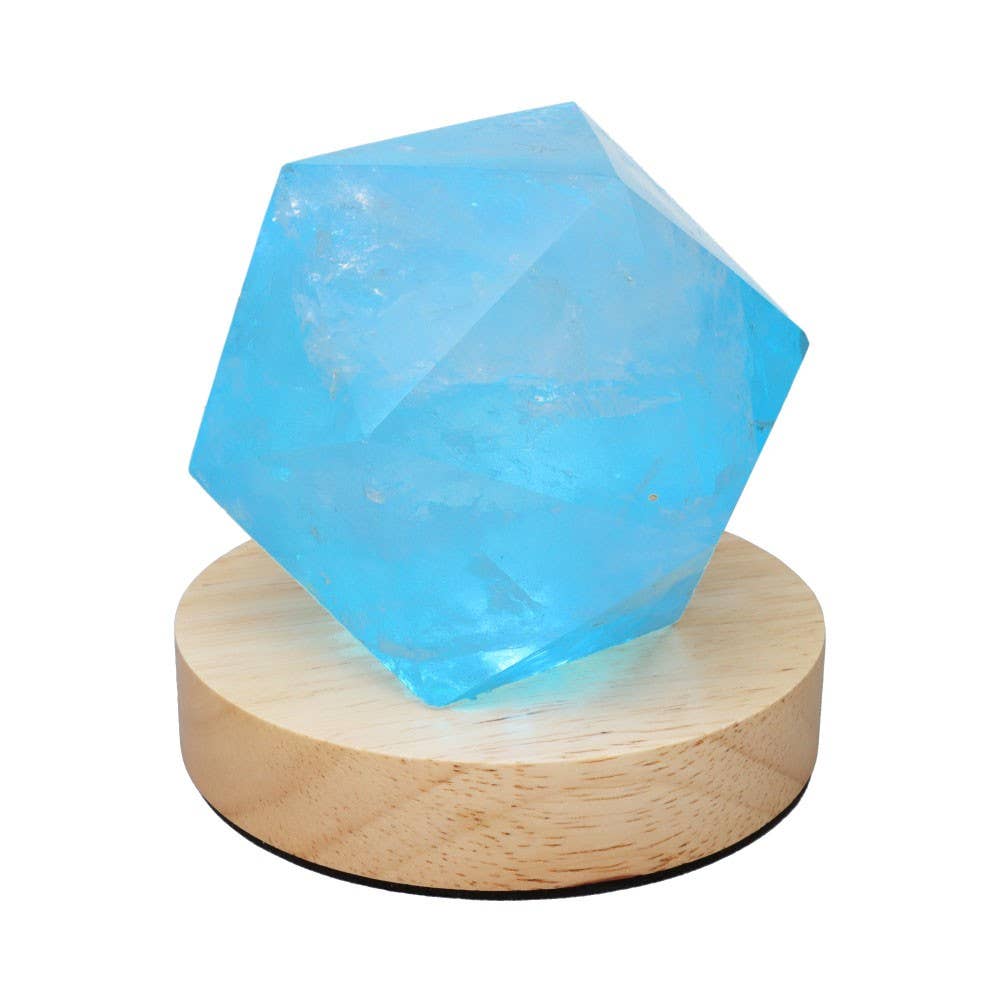 Vives de la Cortada S.L - Wholesale Accent/Desk Lamp - Wooden USB LED light base4