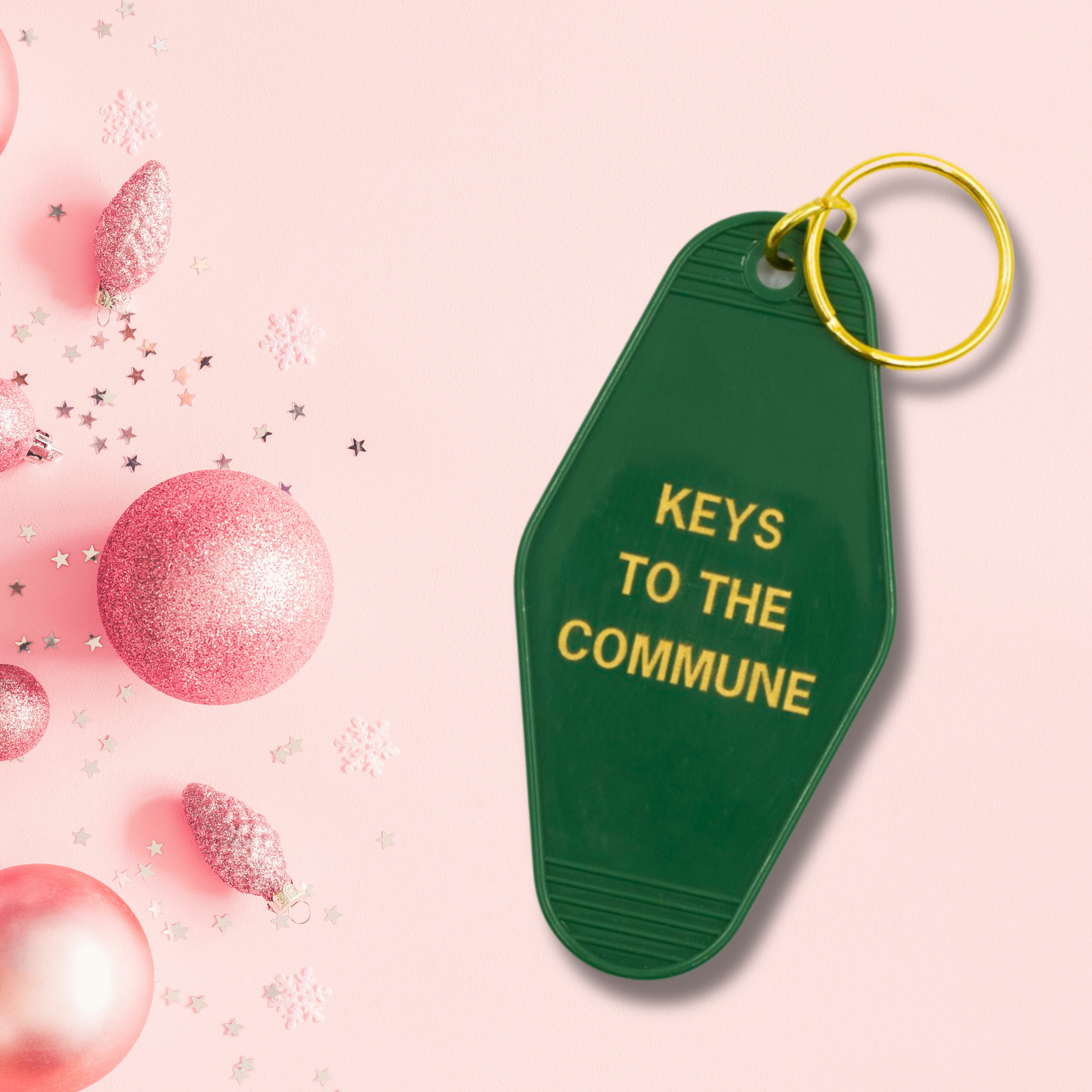 GetBullish - Wholesale Keychain - Unisex - Keys to the Commune Motel Style Keychain6