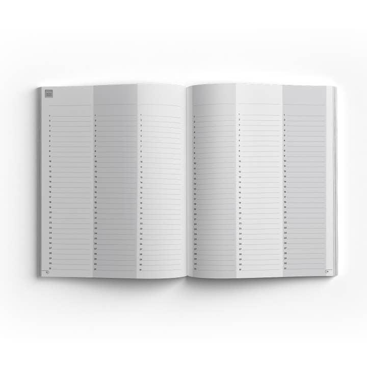 Get Your Flow - Wholesale Planner - Undated planner Crazy Curves Medium5