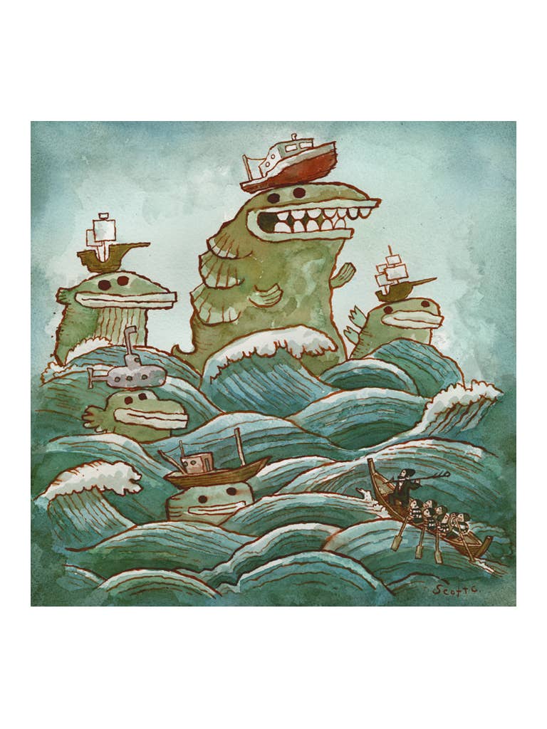 The Scott C Shop - Wholesale Puzzle - Adult - Sea Serpent 500 Piece Puzzle2