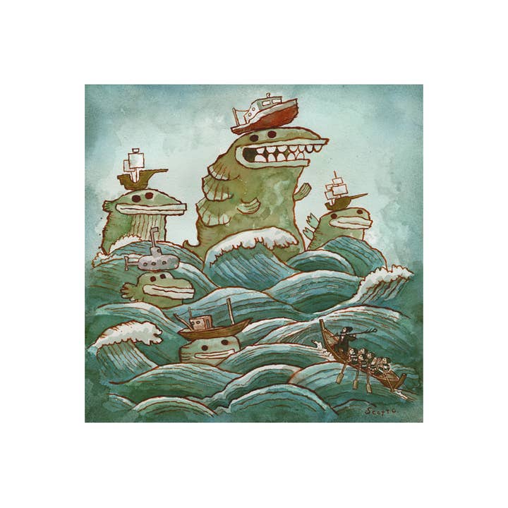 The Scott C Shop - Wholesale Puzzle - Adult - Sea Serpent 500 Piece Puzzle2