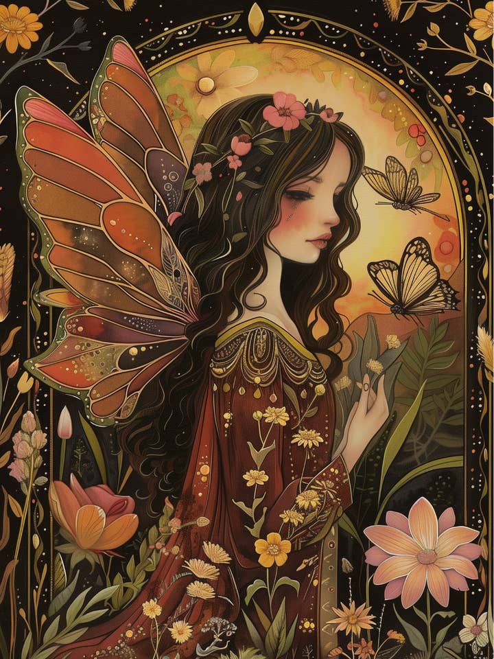 Woodland Fairies: Roxy | Kort Fripperies for engroshandel hos Fripperies