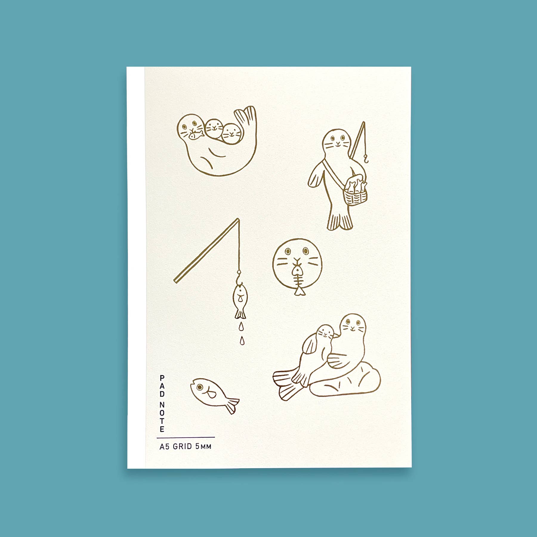 SIKIGU - Wholesale Notebook - PAD NOTE / "DEJIMA"series Collab. w/t Illustrator, NOTE BOOK2