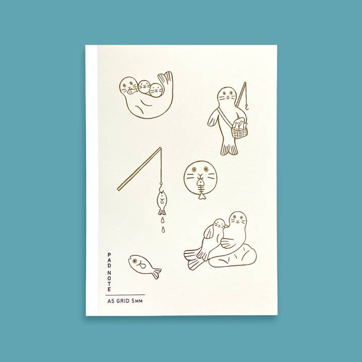 SIKIGU - Wholesale Notebook - PAD NOTE / "DEJIMA"series Collab. w/t Illustrator, NOTE BOOK2