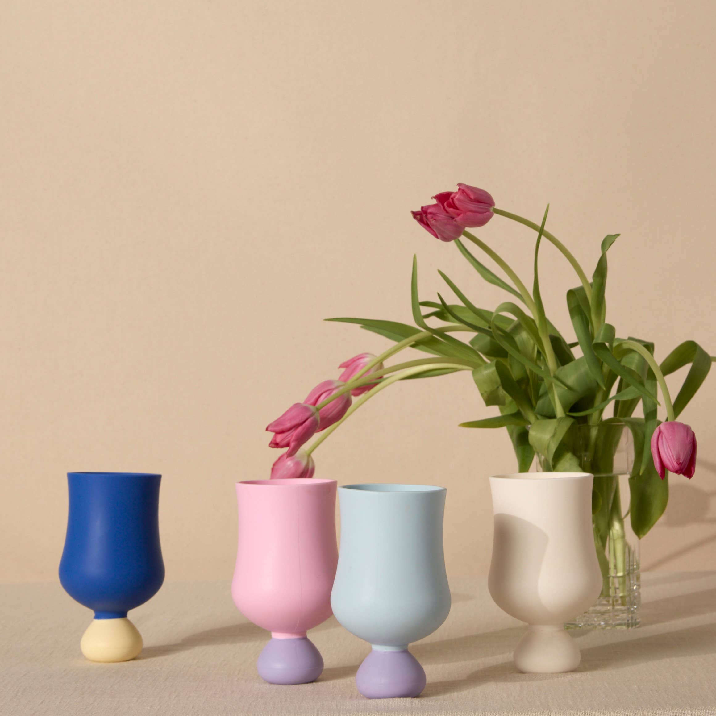 STYLD.® - Wholesale Wine Glass - Bubble Goblet Set | Unbreakable Silicone 12