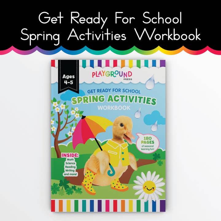 Cahier d'activités de printemps pour la vente par Schoolgirl Style