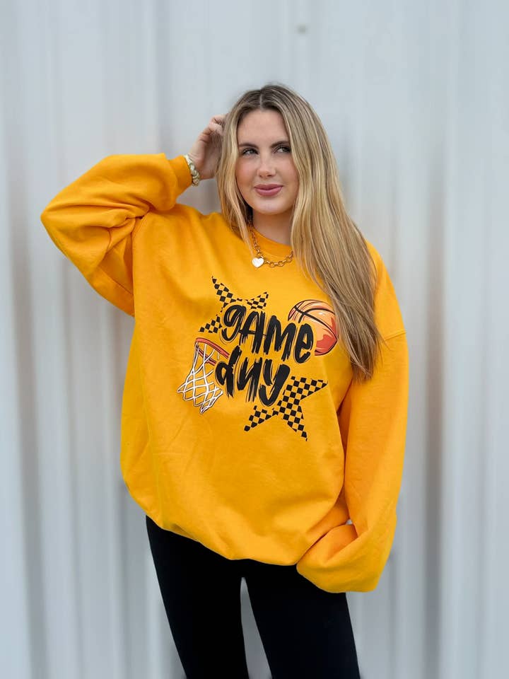 CHECKERED STAR BASKETBALL GAME DAY for wholesale by Adelle Linen