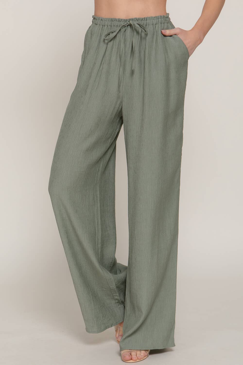 Active Basic | Active USA – wholesale Byxor - Dam – Byxor med resårmidja och justerbar snodd, vida och luftiga10