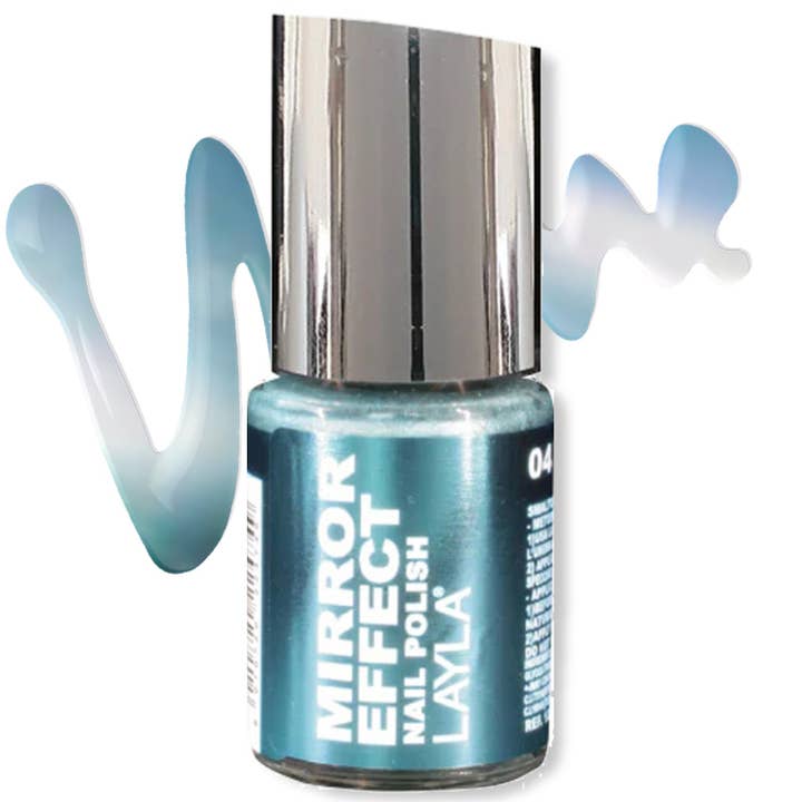Layla Cosmetics - Wholesale Nail Polish - Mirror Effect Nail Polish with Free Base File