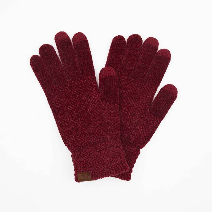 Hana - Wholesale Gloves - Women's - C.C Eco Friendly Chenille Gloves2