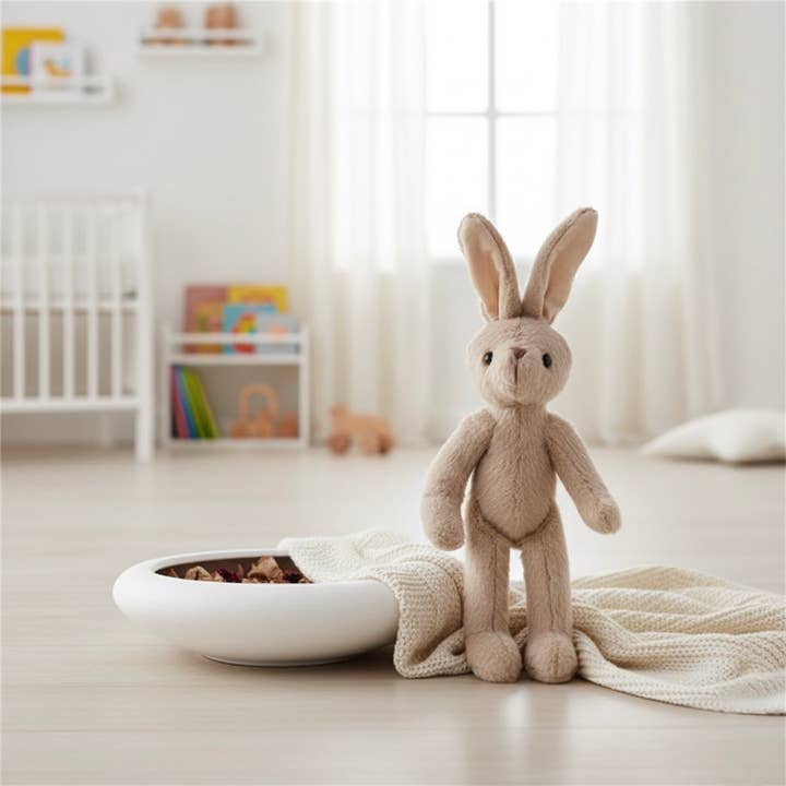 Ozznek Children’s Footwear & Apparel Brand - Wholesale Stuffed/Plush Toy - Kids & Baby - Super Soft & Buttery Plush Bunny Toy for Kids | Stuffed Animal2