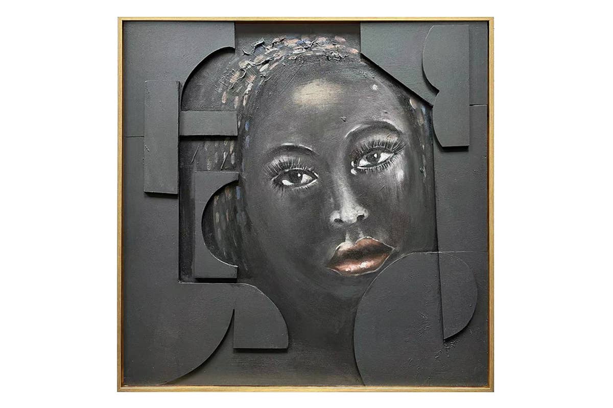 Socadis - Wholesale Painting/Drawing - TA6095 - Woman Expanded Foam 3D Painting Gold Frame - Gallery0