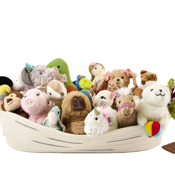 Tooth Fairy Prepack in Cotton Woven Basket for wholesale by London Bridge & Maison Chic