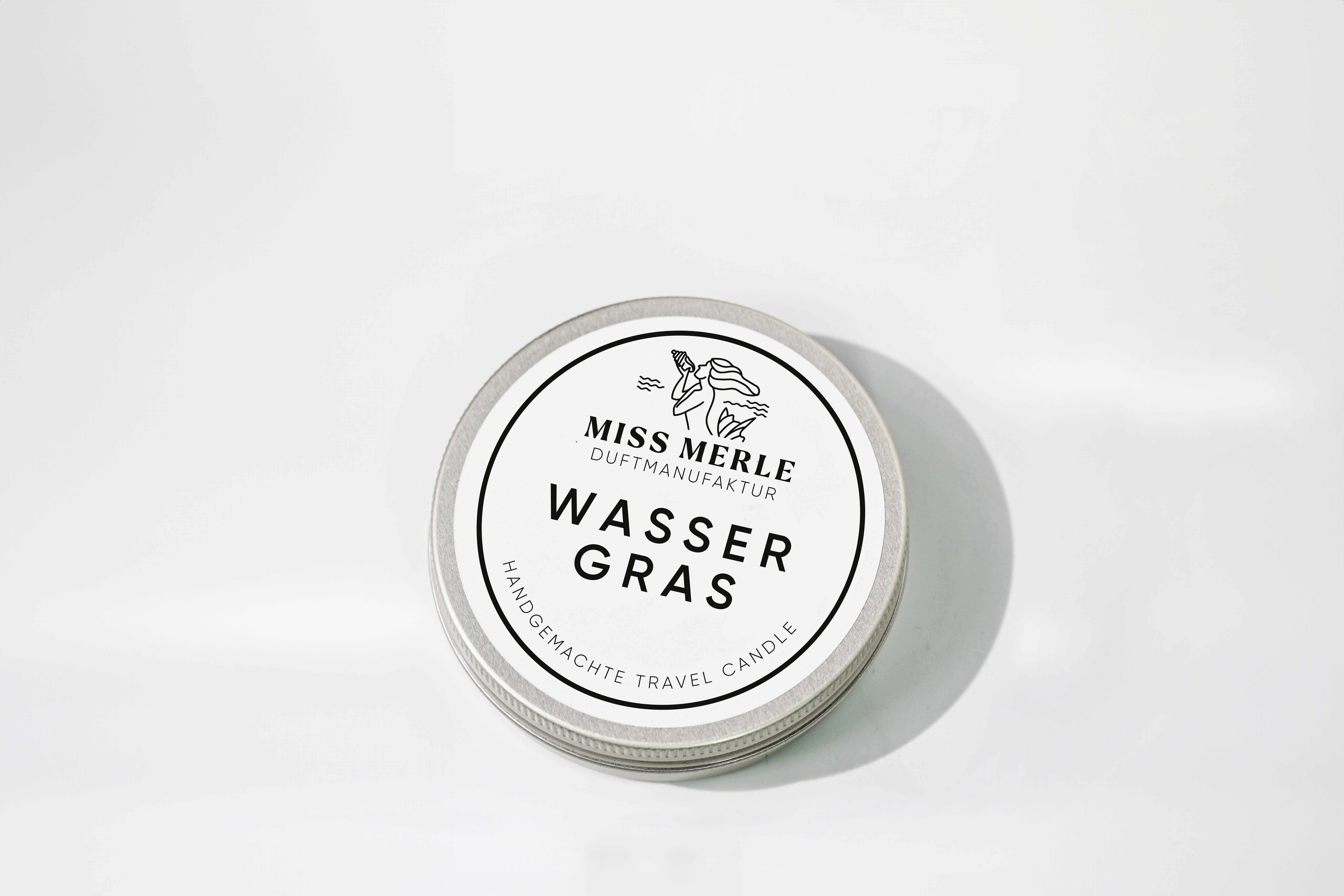 MISS MERLE Duftmanufaktur - Wholesale Travel Candles - Travel Candle Sea Grass 90g1
