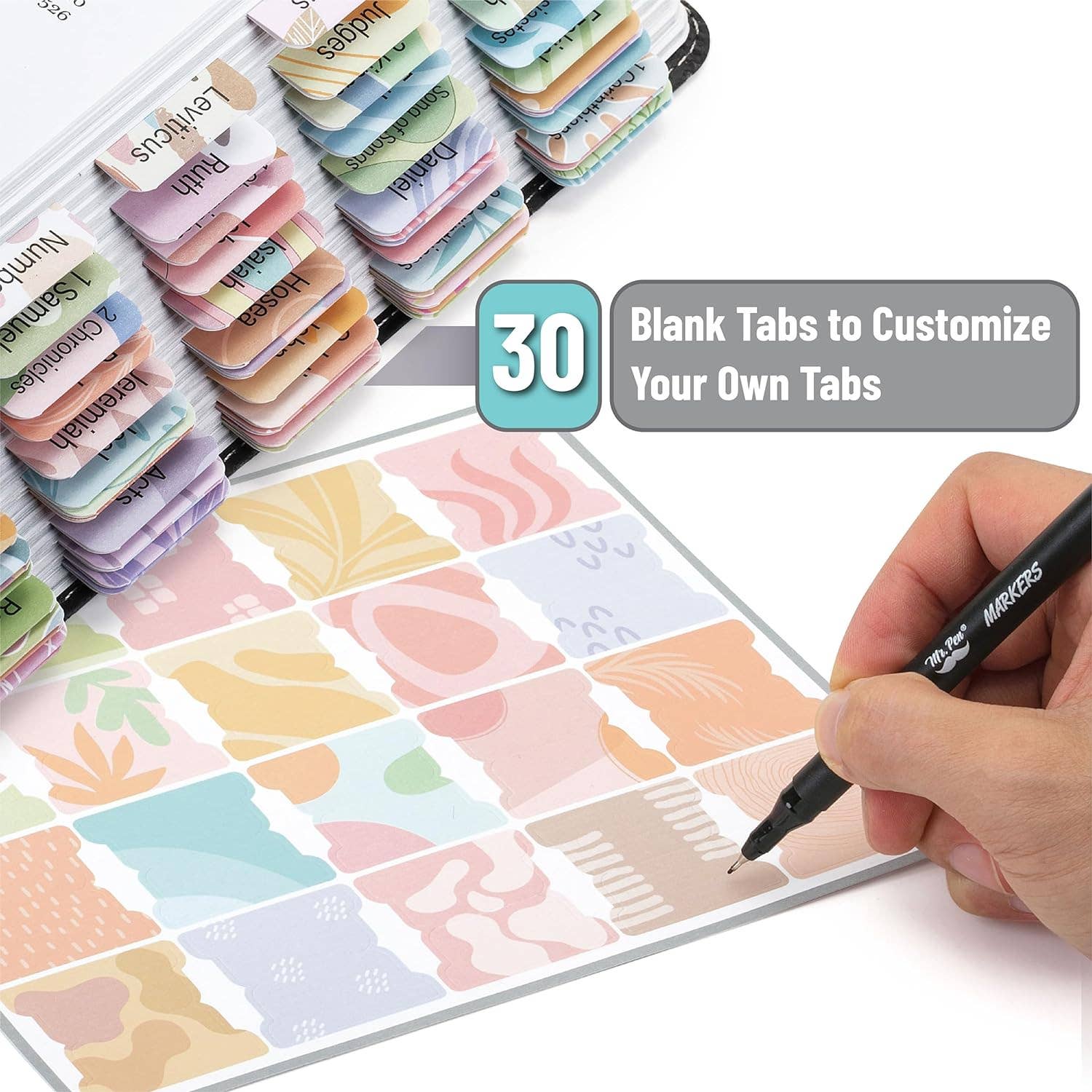 Mr. Pen – Marcador por atacado – Separadores de Bíblia Mr. Pen - 120 Separadores de Fácil Organização2