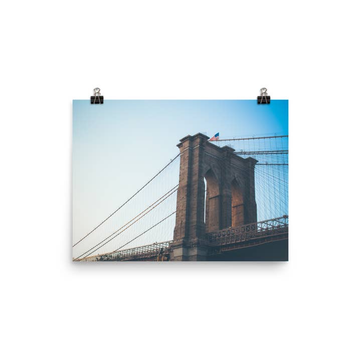 Brooklyn Bridge Poster for wholesale by BKLYN LEAGUE