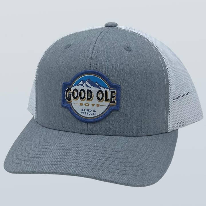 GOB Busch Light Patch Heather/White for wholesale by Riverbed Threads