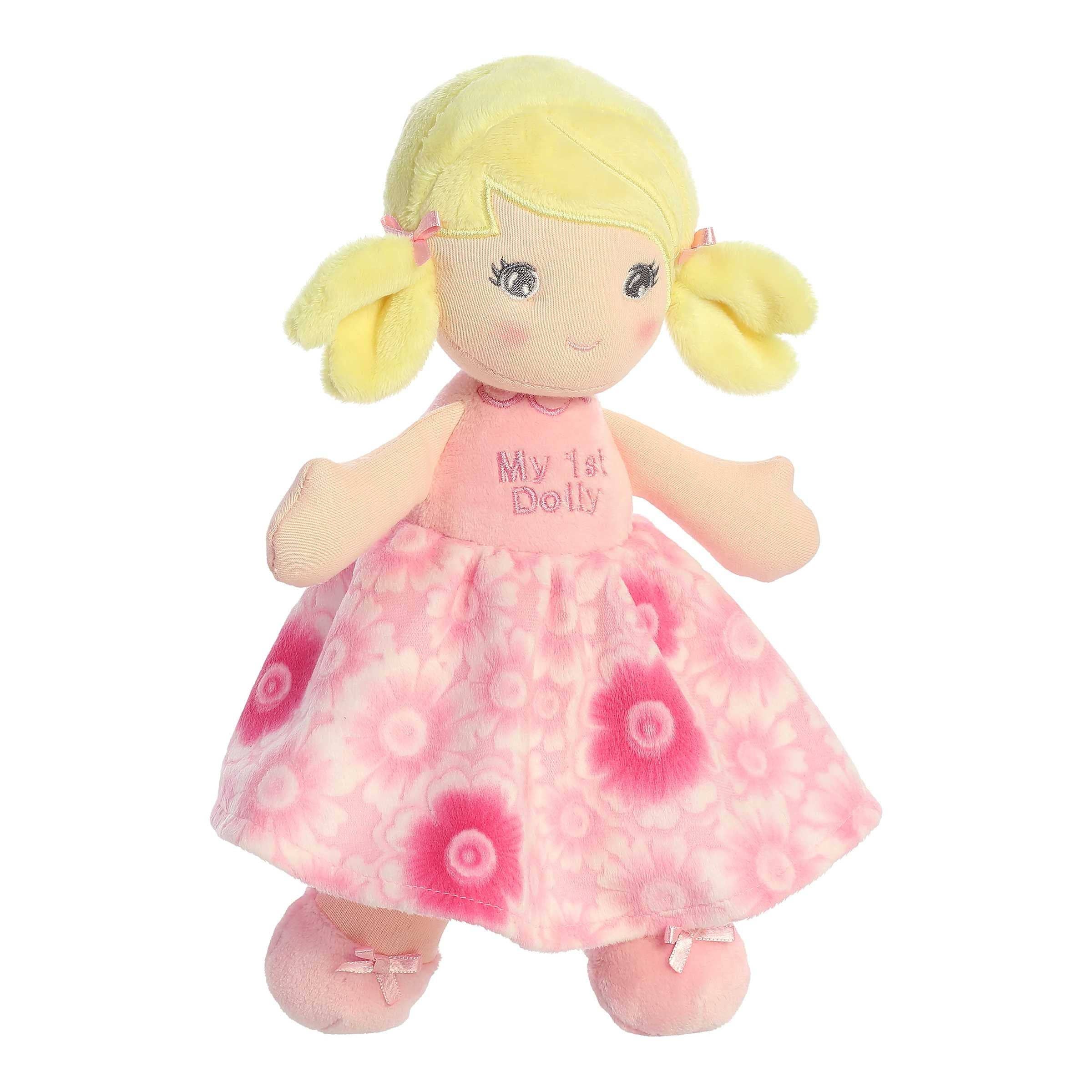 Ebba by Aurora Gift - Wholesale Doll - Kids - 12" First Doll Blonde6