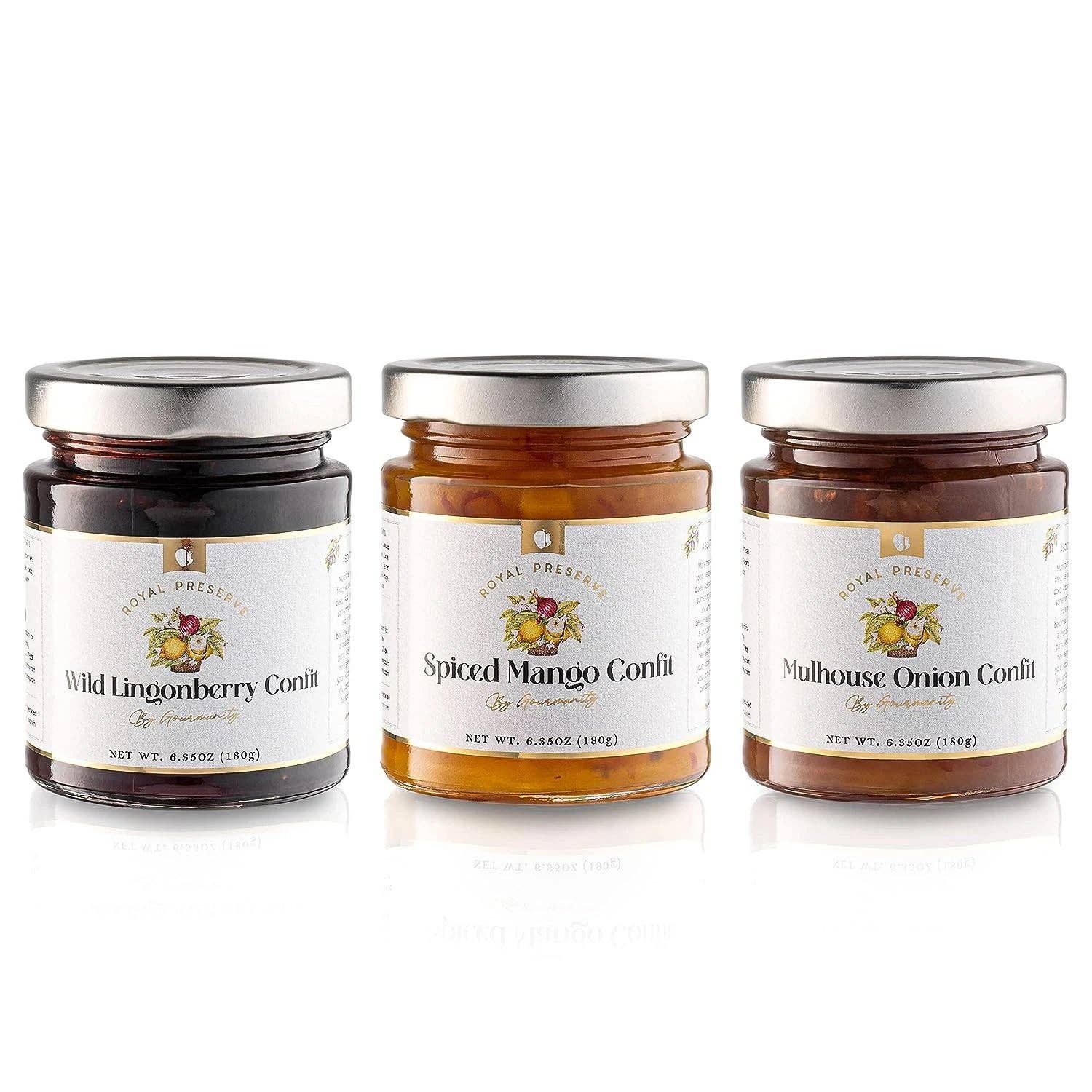 Think Distributors - Wholesale Jam/Jelly - Gourmanity Royal Preserve Mulhouse Onion Confit 6.35oz4