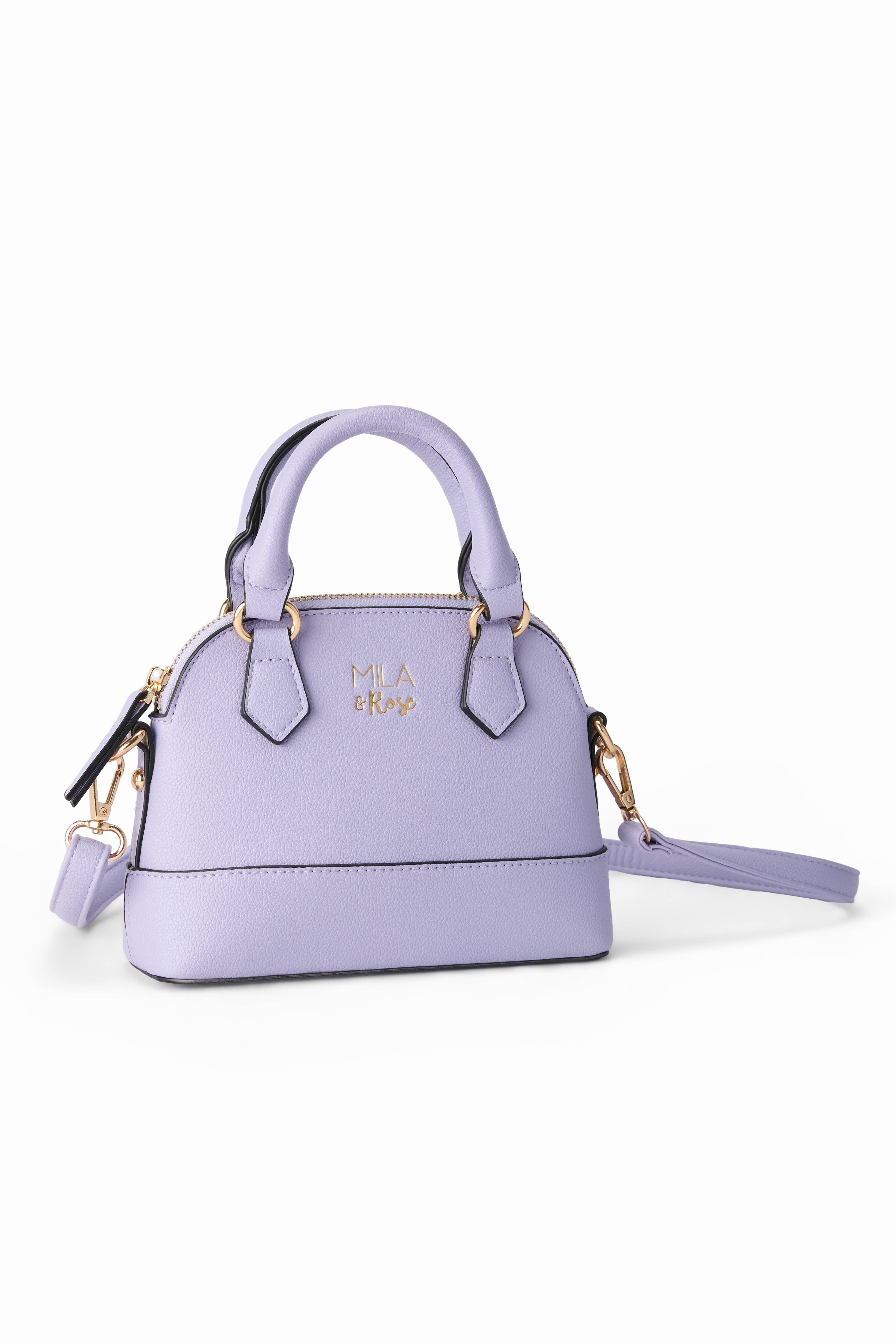 Mila & Rose - Wholesale Crossbody Bag - Kids - Lavender Girl's Crossbody Purse1
