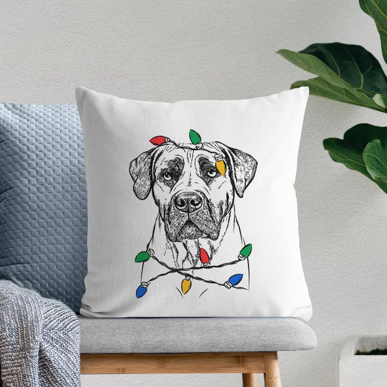 Inkopious - Vente Housse de coussin - Boris le Boerboel - Housse de coussin3