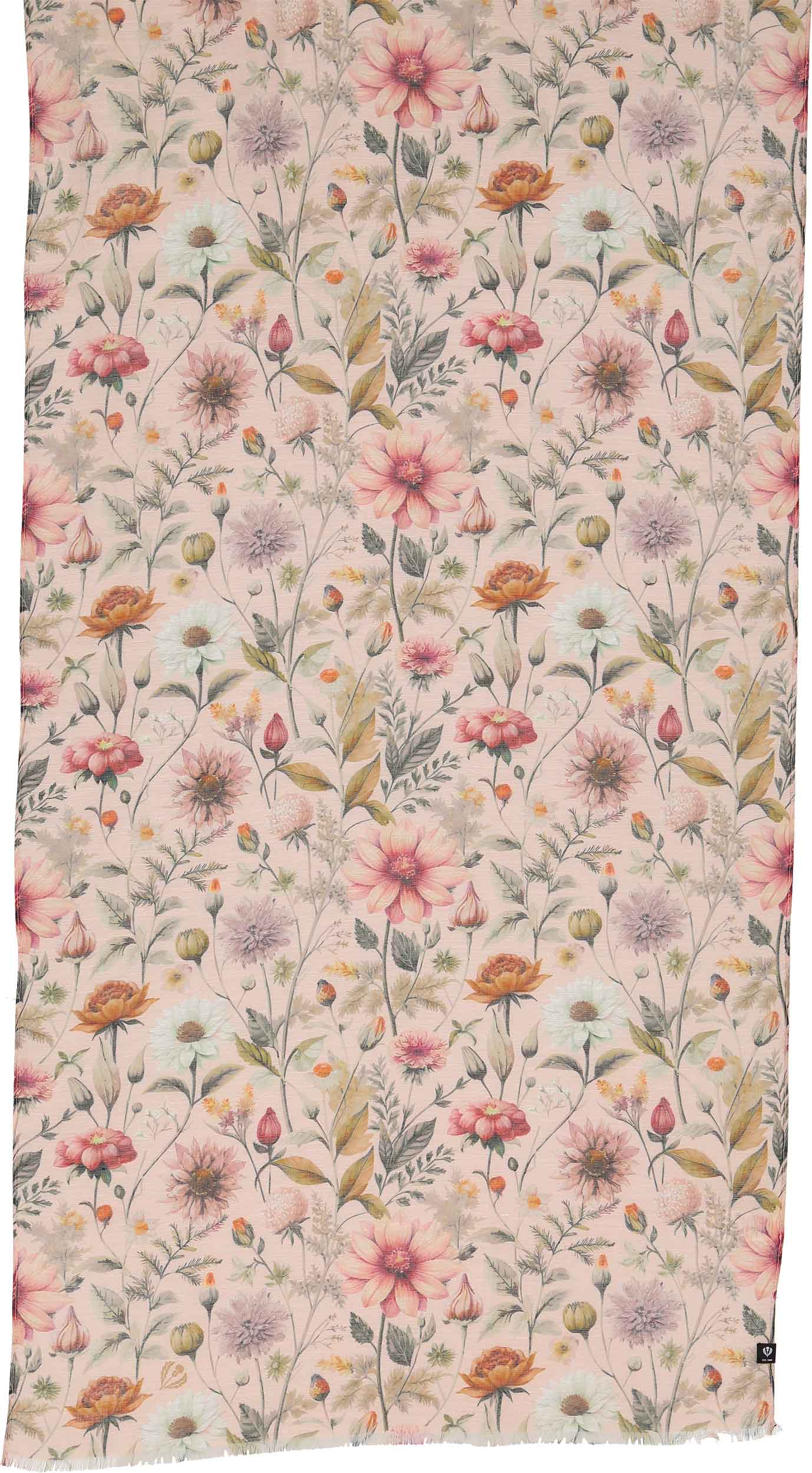 FRAAS - The Scarf Company - Wholesale Scarf - Women's - Vintage Floral Hemp Cotton Scarf5