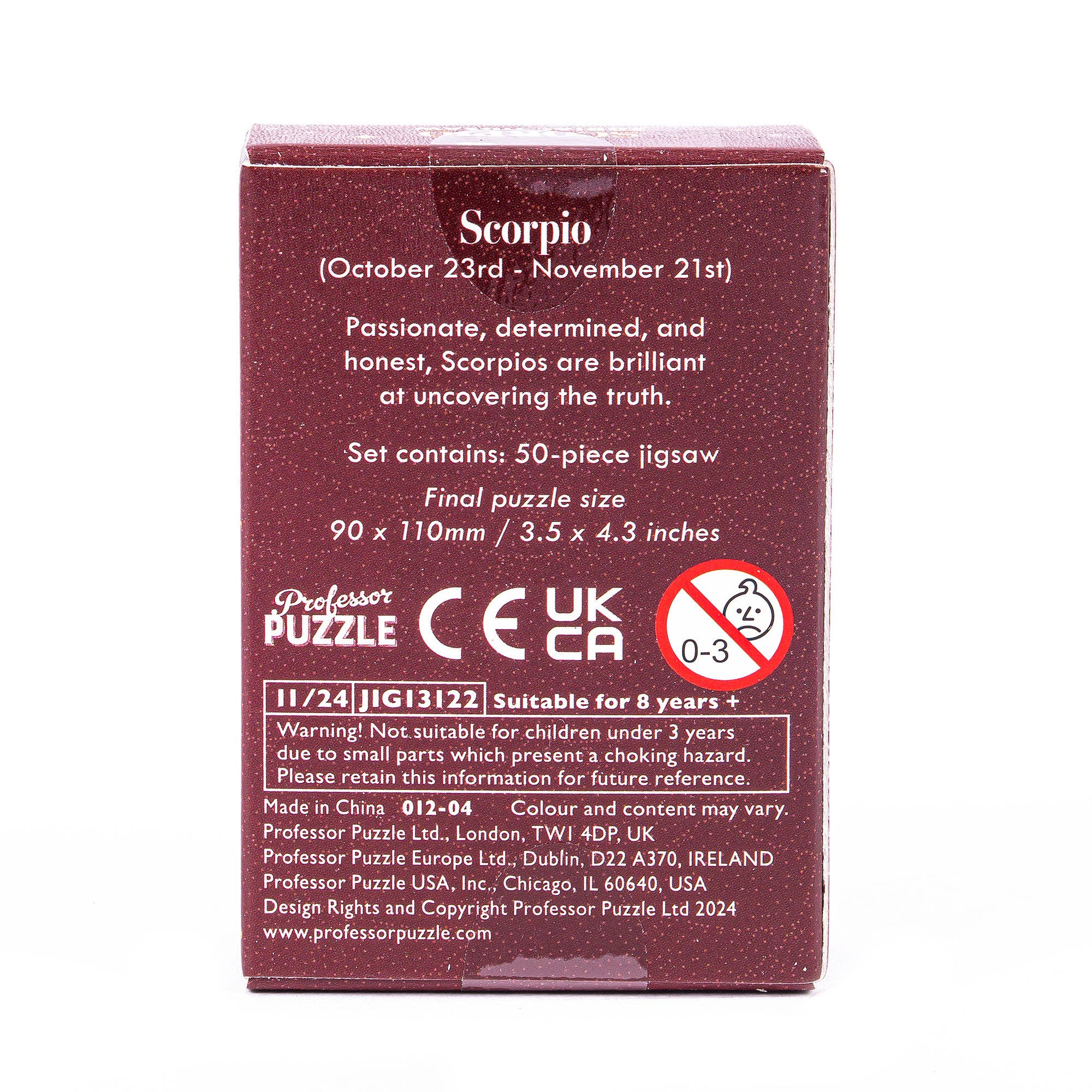 Professor Puzzle USA, Inc. - Wholesale Puzzle - Adult - Zodiac Signs 50pc Jigsaws in Mixed CDU (D.48)21