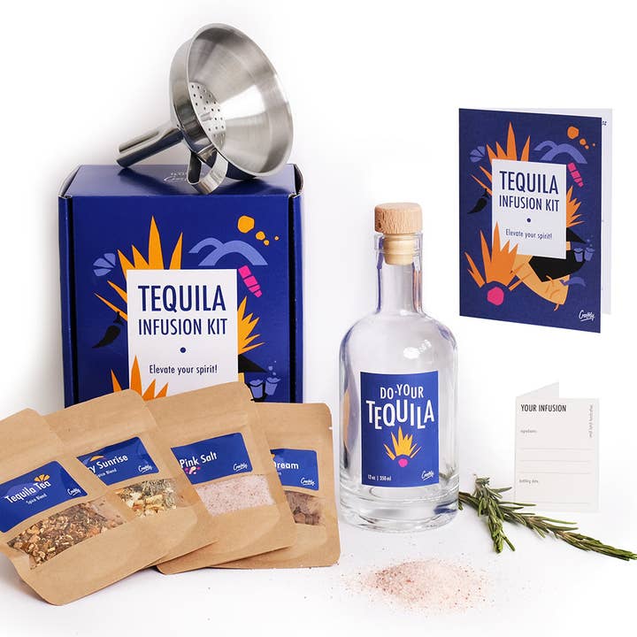 Craftly - Wholesale DIY Drink Kit - Tequila Infusion Kit - Cocktail Making Kit