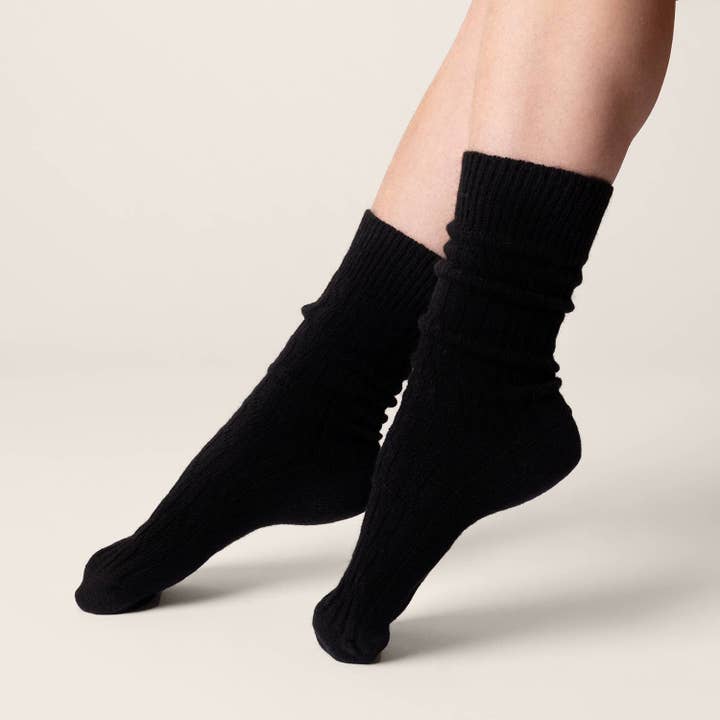 Ecodis - Grand Beau - Wholesale Socks - Unisex - Pair of twisted socks in organic wool and cotton3
