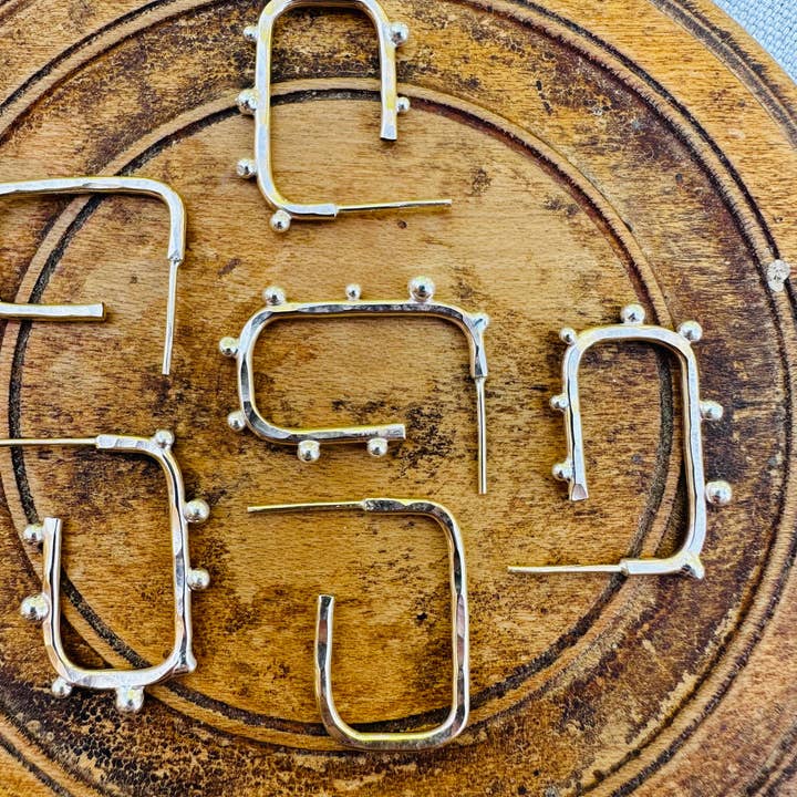 Notions of Lovely - Wholesale Hoop Earrings - Roma Hoops ~ 14k Gold Fill & Sterling Silver2