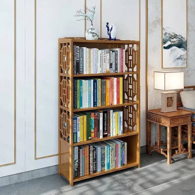 everythingbamboo – wholesale Bookcase – Bamboo Antique Style Cabinet Book Shelf Storage Choice Fantastic8