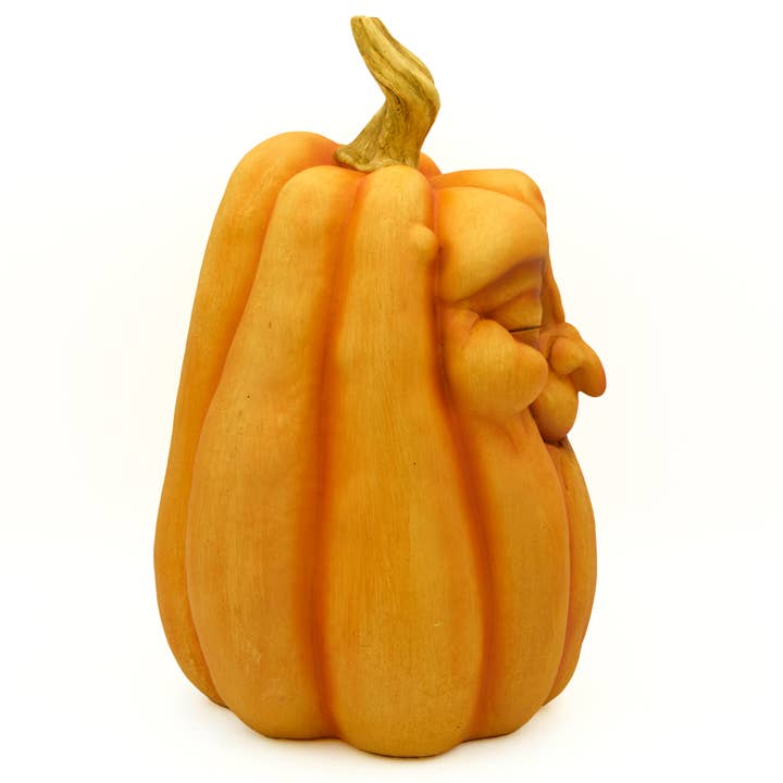 Roman - Wholesale Decorative Figurine - Pumpkin with Old Man Face1